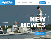 Tablet Screenshot of hewes.com